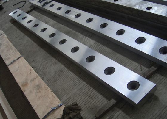 61 64HRC الصلب شفرات القص قطع سميكة لوحة شفرة لمطحنة الدرفلة على الساخن